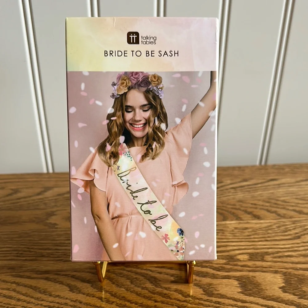 Bride to Be Sash - Pink